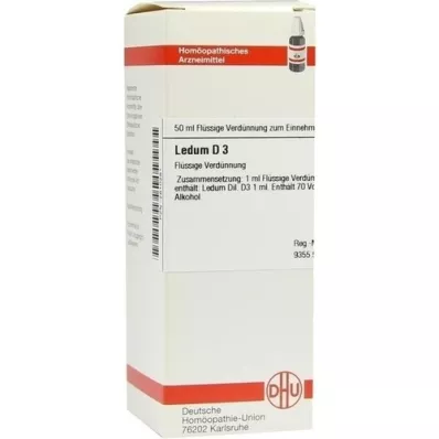 LEDUM D 3 Ředění, 50 ml