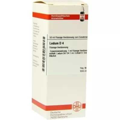 LEDUM D 4 Ředění, 50 ml