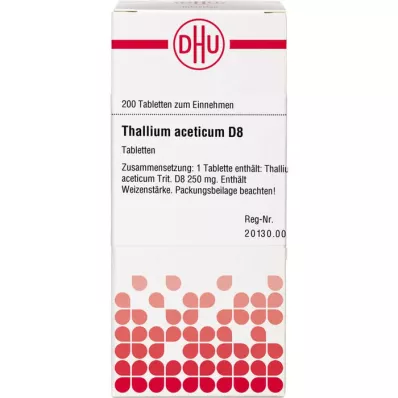 Thallium acet d 8, 200 ks