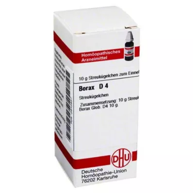 BORAX D4 globuli, 10 g BORAX D4 globuli, 10 g