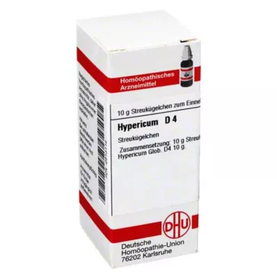 HYPERICUM D4 globuli, 10 g