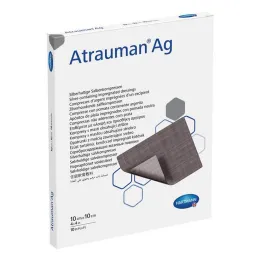 Atrauman Ag 10x10 cm sterilní obklady, 10 ks