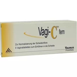 VAGI c fem vaginální tablety, 6 ks