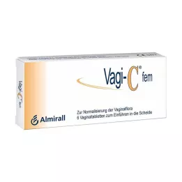 VAGI C Fem vaginální tablety, 6 ks