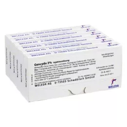 GENCYDO 3% injekční roztok, 48X1 ml