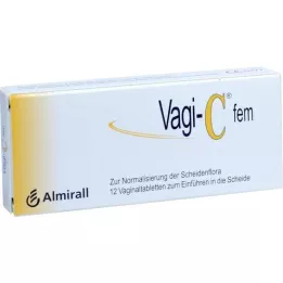 VAGI c fem vaginální tablety, 12 ks