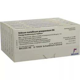 STIBIUM METALLICUM PRAEPARATUM D 6 ampule, 48X1 ml