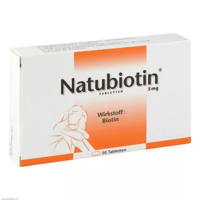NATUBIOTIN Tablety, 50 ks