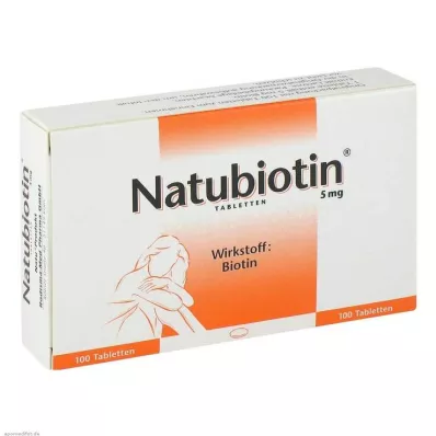 NATUBIOTIN Tablety, 100 ks