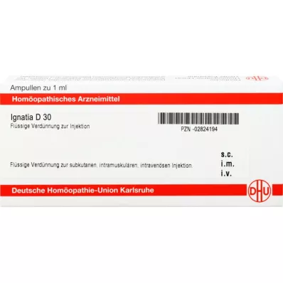 Ignatia D30, 10x1 ml