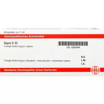 Sépie D30, 10x1 ml