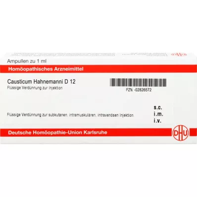 CAUSTICUM TAP D12, 10x1 ml