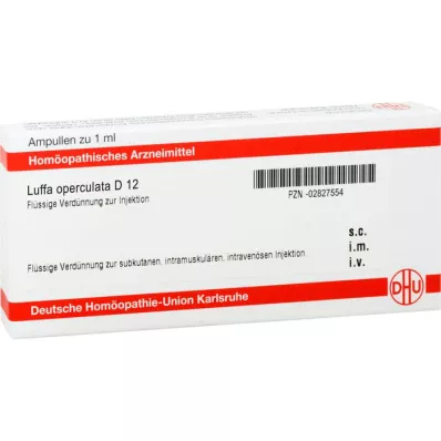 Luffa operciul D12, 10x1 ml