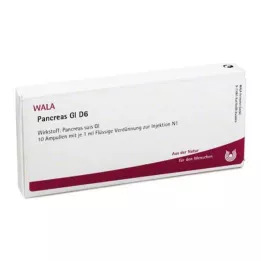 PANCREAS GL D 6 ampule, 10X1 ml