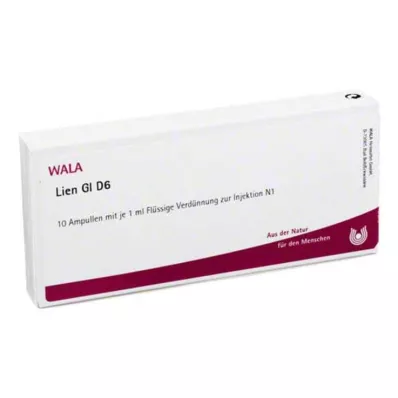 LIEN GL D 6 ampule, 10X1 ml