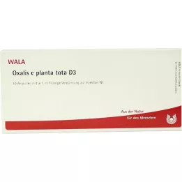 OXALIS E planta tota D 3 ampule, 10X1 ml