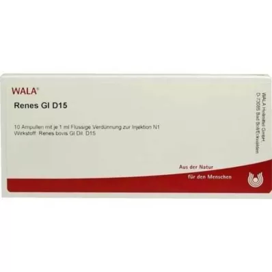 RENES GL D 15 ampulí, 10X1ml