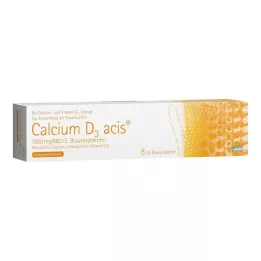 CALCIUM D3 ACIS 1000 mg/880, tj. Tablety propojky, 20 ks