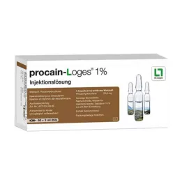 PROCAIN-Loges 1% injekční roztok ampulky, 50X2 ml