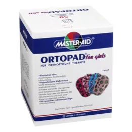 ORTOPAD pro dívky pravidelné náplasti na okluzi očí, 50 ks