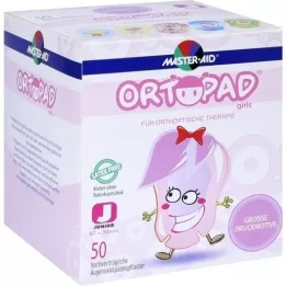 ORTOPAD Pro dívky Junior Eye Coclionpastras, 50 ks