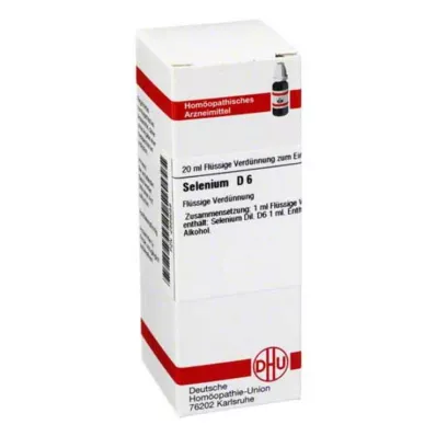 SELENIUM D6 ředění, 20 ml SELENIUM D6 ředění, 20 ml