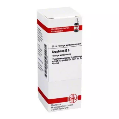 GRAPHITES D6 ředění, 20 ml