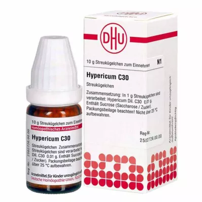 HYPERICUM C30 Globuli, 10 g