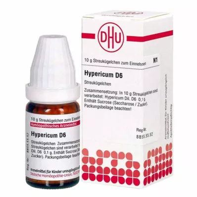 HYPERICUM D 6 Globuli, 10 g