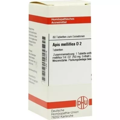 Apis Mellifica D 2, 80 ks
