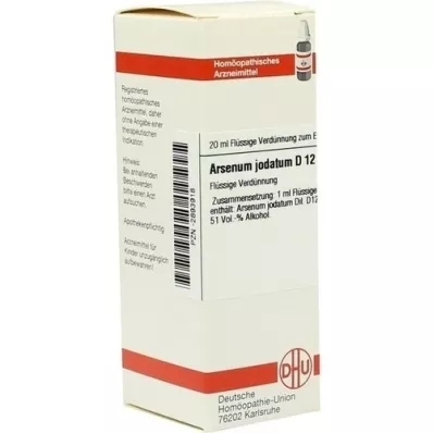 Arsenum Jodat D12, 20 ml Arsenum Jodat D12, 20 ml