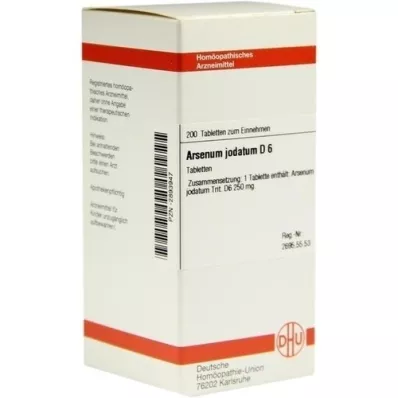Arsenum Jodat D 6, 200 ks