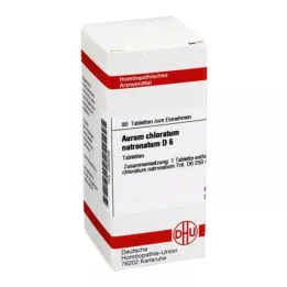 AURUM CHLORATUM NATRONATUM D 6 tablet, 80 ks