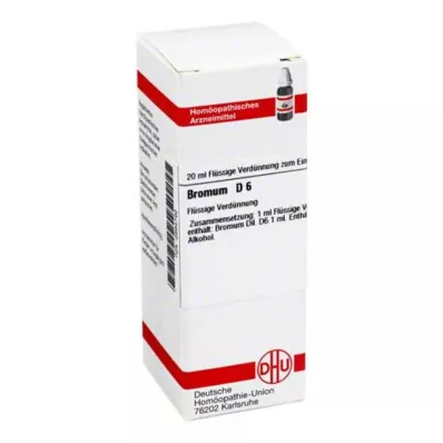 BROMUM D6 ředění, 20 ml