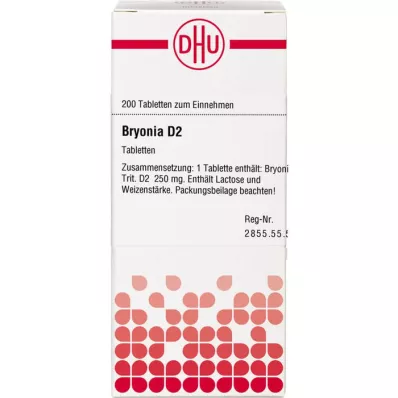 BRYONIA d 2 tablety, 200 ks