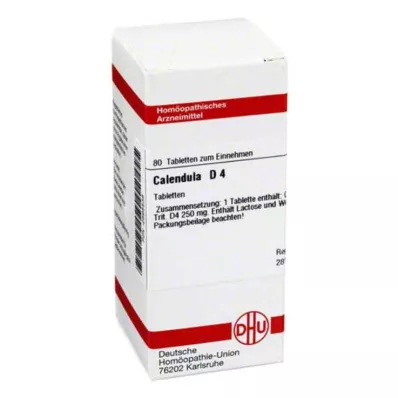 CALENDULA D 4 tablety, 80 ks