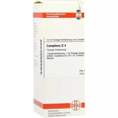 CAMPHORA D 4 Ředění, 50 ml CAMPHORA D 4 Ředění, 50 ml