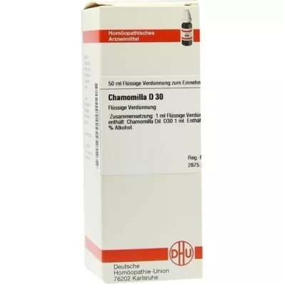 CHAMOMILLA D 30 Ředění, 50 ml CHAMOMILLA D 30 Ředění, 50 ml