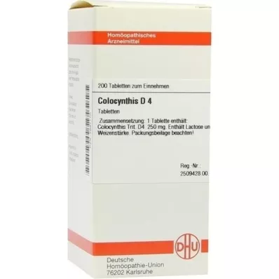 COLOCYNTHIS d 4 tablety, 200 ks