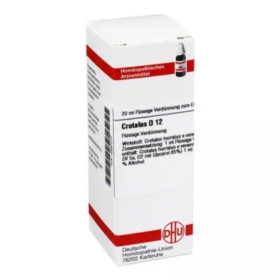 CROTALUS D 12 Ředění, 20 ml