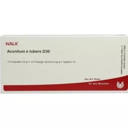 ACONITUM E TUBEER D 30 AMPOULES, 10x1 ml