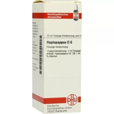Haplopappus d 6, 20 ml