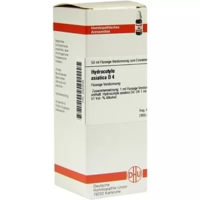 HYDROCOTYLE asiatica D 4 ředění, 50 ml