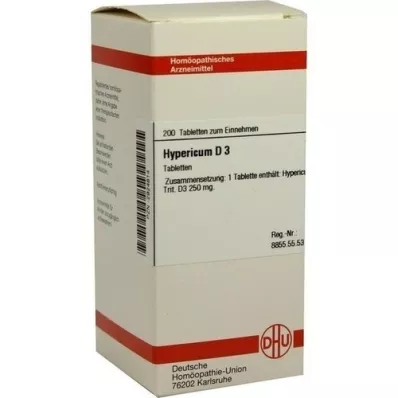 HYPERICUM d 3 tablety, 200 ks