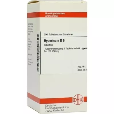 HYPERICUM d 6 tablety, 200 ks