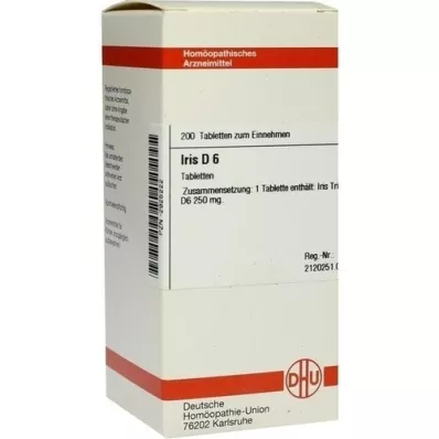 IRIS d 6 tablety, 200 ks