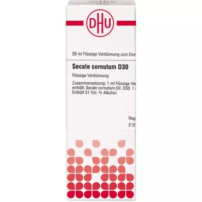 SECALE CORNUTUM D 30 Ředění, 20 ml