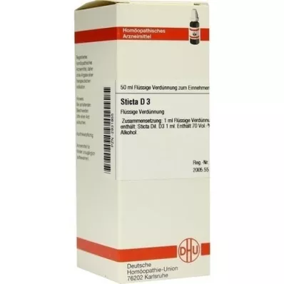 STICTA D 3 Ředění, 50 ml