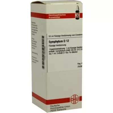 SYMPHYTUM D 12 ředění, 50 ml