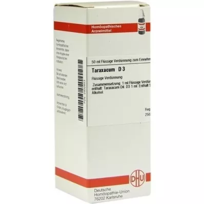 Taraxacum D 3, 50 ml Taraxacum D 3, 50 ml